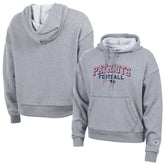 New England Patriots Champion Women's Triumph Tri-Blend Hoodie - Gray for sale
