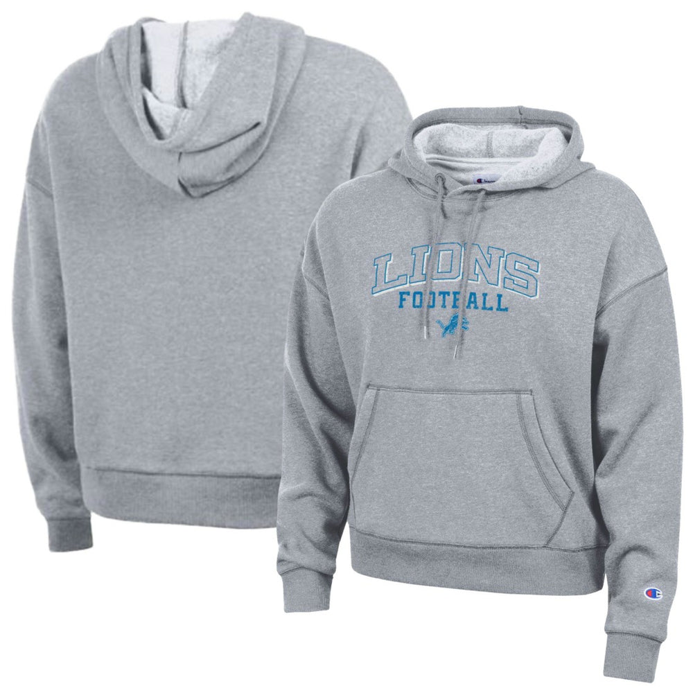 Detroit Lions Champion Women's Triumph Tri-Blend Hoodie - Gray discount