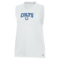 Indianapolis Colts Champion Women's Muscle Tank Top - White on sale