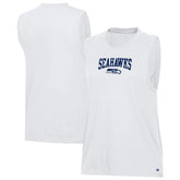 Seattle Seahawks Champion Women's Muscle Tank Top - White on sale