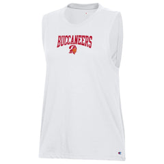 Tampa Bay Buccaneers Champion Women's Muscle Tank Top - White on sale