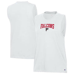 Atlanta Falcons Champion Women's Muscle Tank Top - White for sale