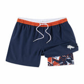 Denver Broncos Chubbies The Secret Lined Swim Trunks - Navy for sale