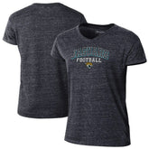 Jacksonville Jaguars Champion Women's Triumph Tri-Blend V-Neck T-Shirt - Black cheap