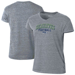 Seattle Seahawks Champion Women's Triumph Tri-Blend V-Neck T-Shirt - Gray online