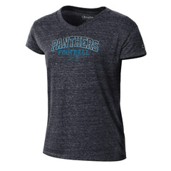 Carolina Panthers Champion Women's Triumph Tri-Blend V-Neck T-Shirt - Black online