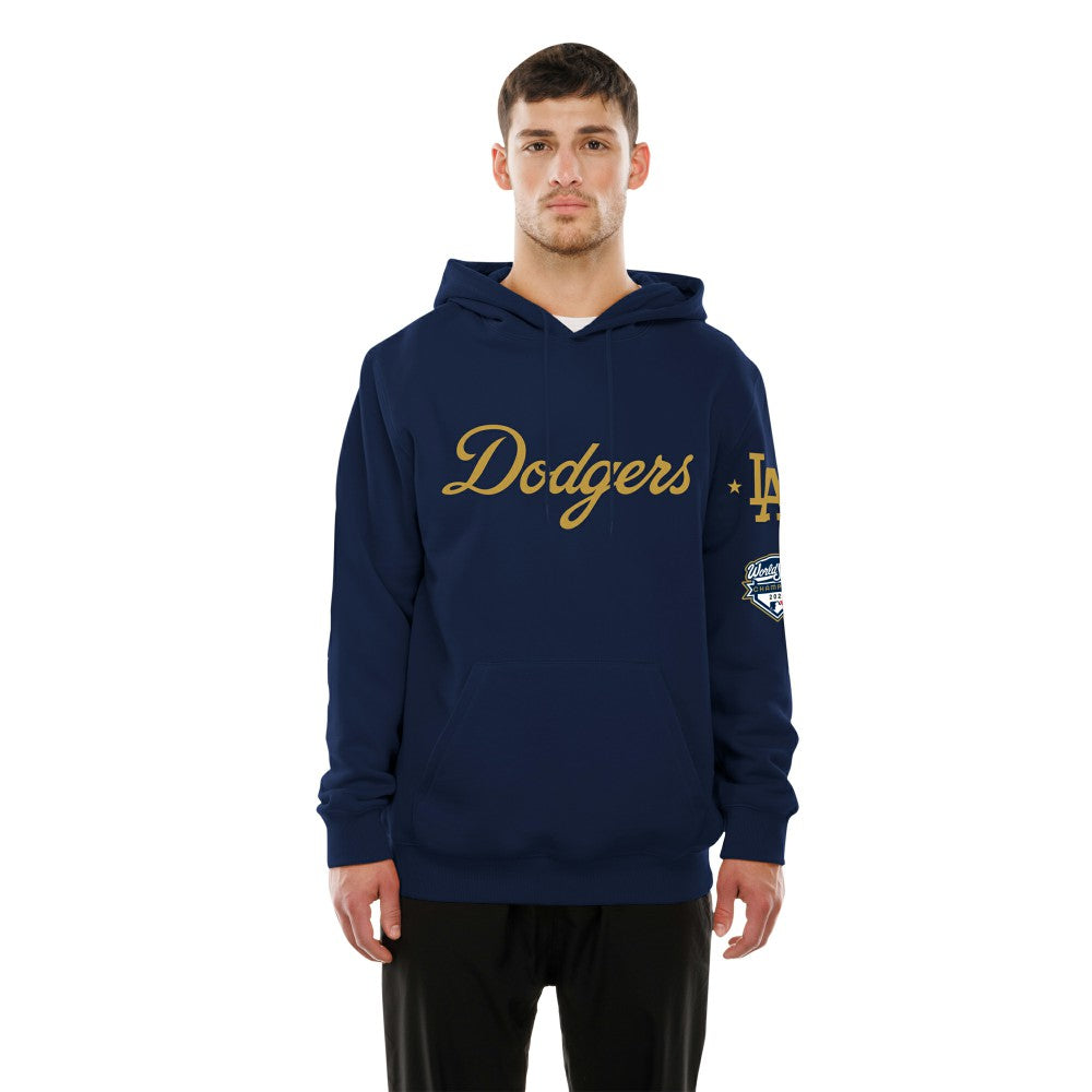 Los Angeles Dodgers 2026 Gold Collection Logo Hoodie - Navy | New Era