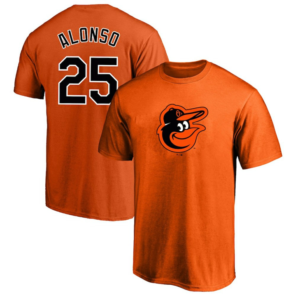 Pete Alonso Baltimore Orioles Profile Big & Tall Name & Number T-Shirt - Orange