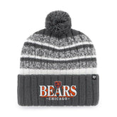 Chicago Bears '47 Tavern Cuffed Knit Hat with Pom - Charcoal online