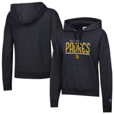 San Diego Padres Champion Women's Vintage Powerblend Hoodie - Black