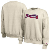 Atlanta Braves Champion Women's All-Star Sweatshirt - Oatmeal