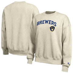 Milwaukee Brewers Champion Women's All-Star Sweatshirt - Oatmeal
