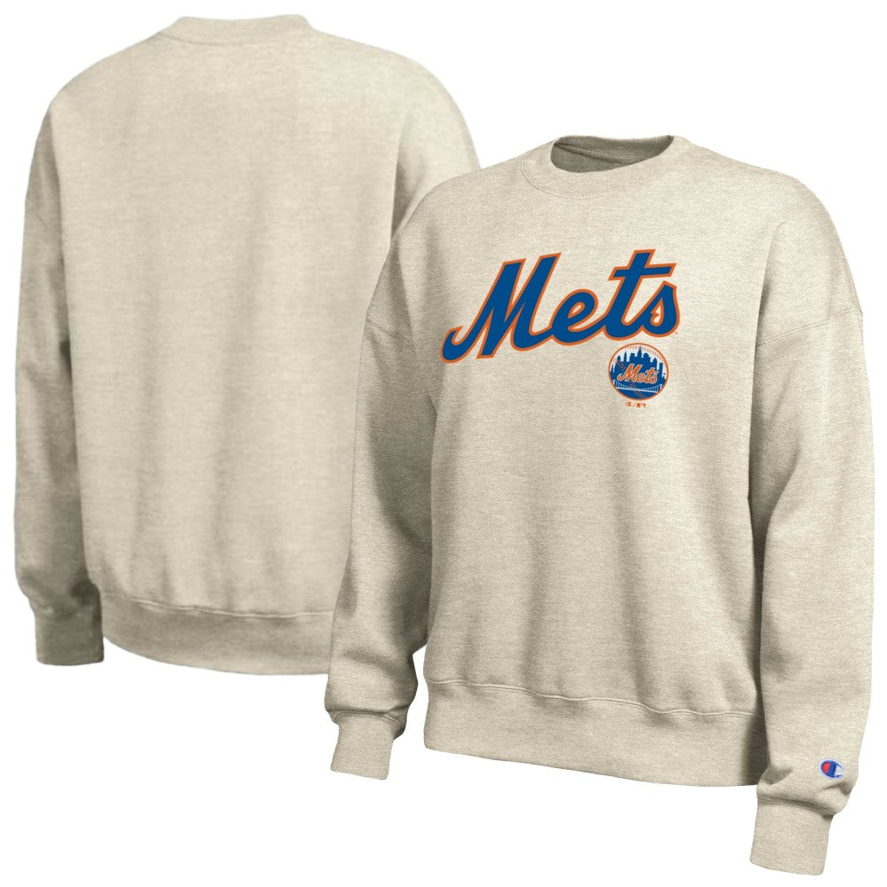 New York Mets Champion Women's All-Star Sweatshirt - Oatmeal