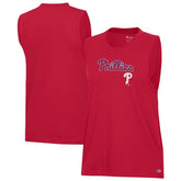 Philadelphia Phillies Champion Women's Muscle Tank Top - Red