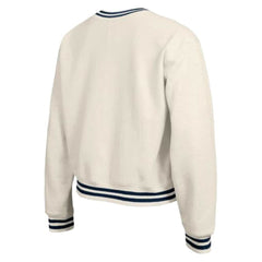 New York Yankees Champion Women's Reverse Weave Sweatshirt - Cream