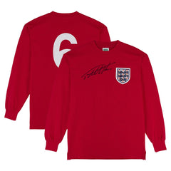 Sir Geoff Hurst England National Team Autographed 1966 Score Draw Jersey - Icons on sale