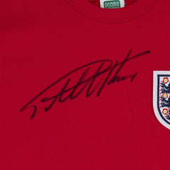Sir Geoff Hurst England National Team Autographed 1966 Score Draw Jersey - Icons on sale