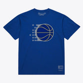 Orlando Magic Unisex Hardwood Classics Arch T-Shirt - Royal | Mitchell & Ness sale