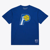 Indiana Pacers Unisex Hardwood Classics Arch T-Shirt - Royal | Mitchell & Ness sale