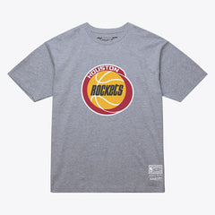 Houston Rockets Unisex Hardwood Classics Arch T-Shirt sale - Heather Gray | Mitchell & Ness outlet