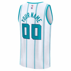 Charlotte Hornets Fastbreak Custom Jersey - Association Edition - White | Fanatics for sale