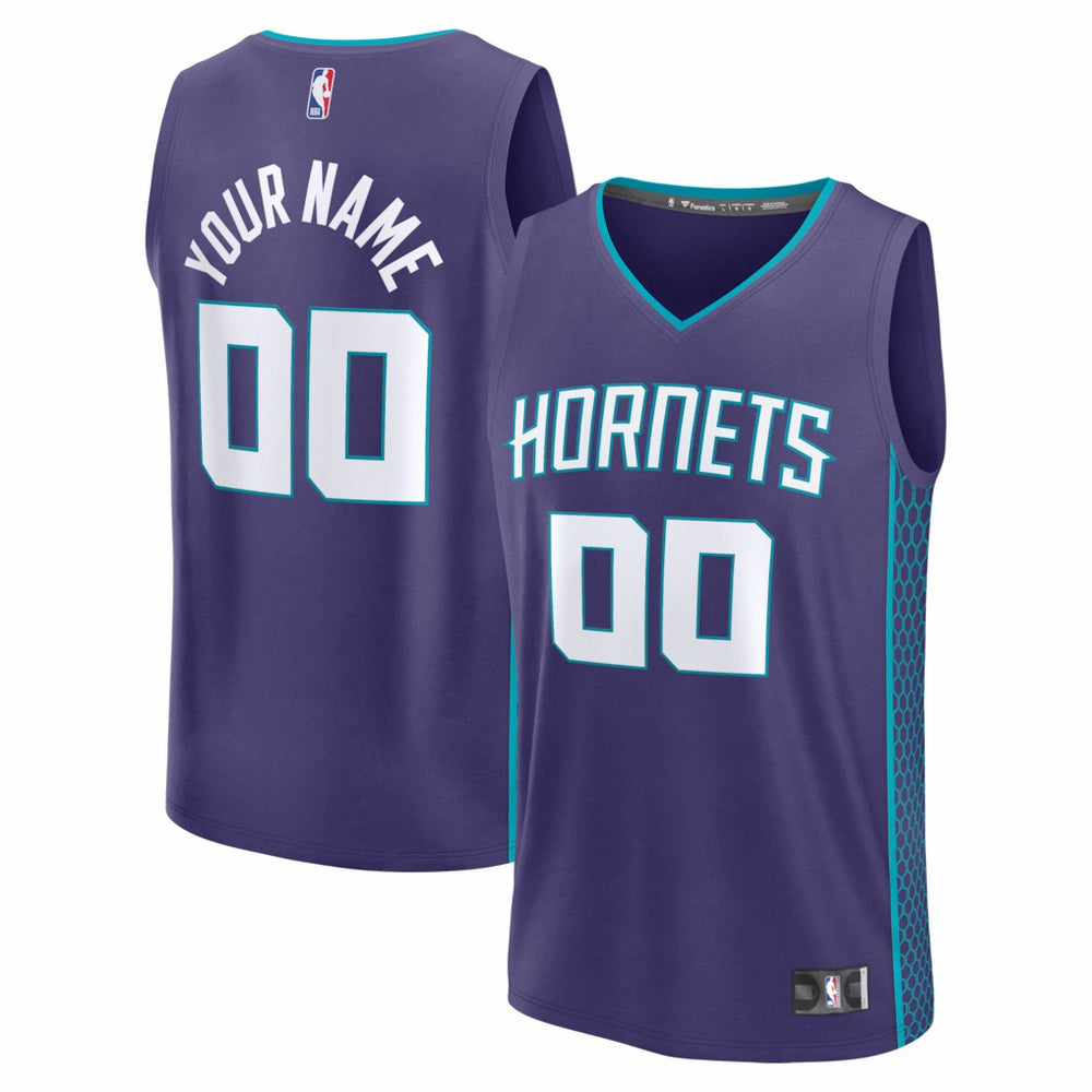 Charlotte Hornets Fastbreak Custom Jersey - Statement Edition - Purple | Fanatics cheap