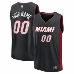 Miami Heat Fastbreak Custom Jersey - Icon Edition - Black | Fanatics shop