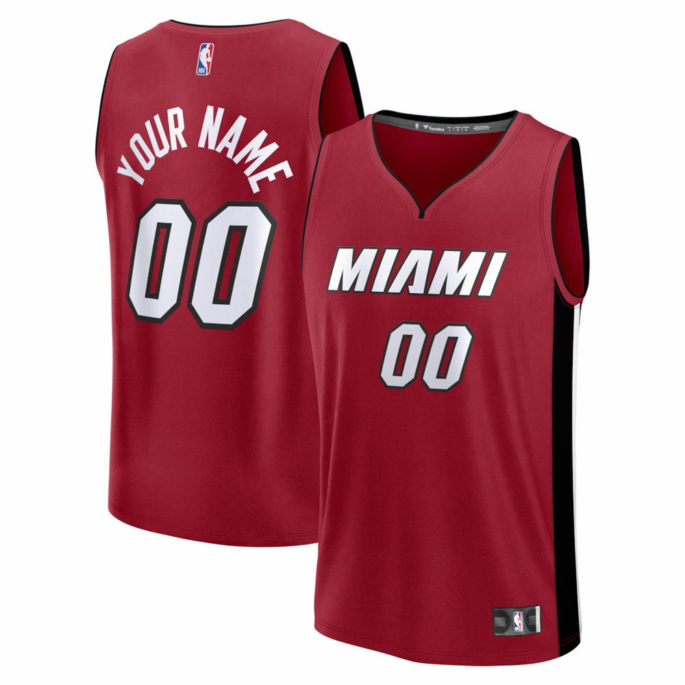 Miami Heat Fastbreak Custom Jersey - Statement Edition - Red | Fanatics outlet