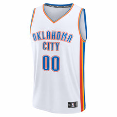 Oklahoma City Thunder Youth Fastbreak Custom Jersey - Association Edition - White | Fanatics cheap