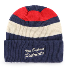 New England Patriots '47 Clubhouse Jennings Cuffed Knit Hat - Navy for sale
