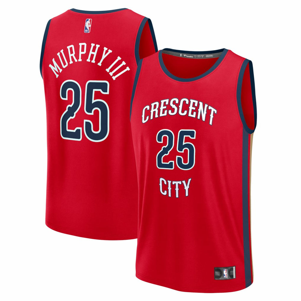 Trey Murphy III New Orleans Pelicans Fast Break Replica Player Jersey - Statement Edition - Red | Fanatics for sale