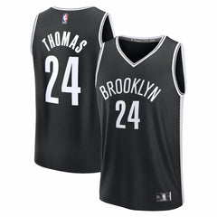 Cam Thomas Brooklyn Nets Fast Break Replica Jersey - Black - Icon Edition | Fanatics outlet
