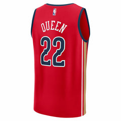 Derik Queen New Orleans Pelicans Fast Break Replica Player Jersey - Statement Edition - Red | Fanatics online