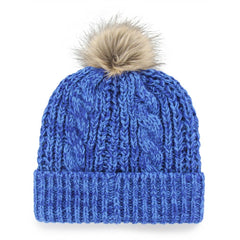 Indianapolis Colts '47 Women's Meeko Cuffed Knit Hat with Pom - Royal on sale