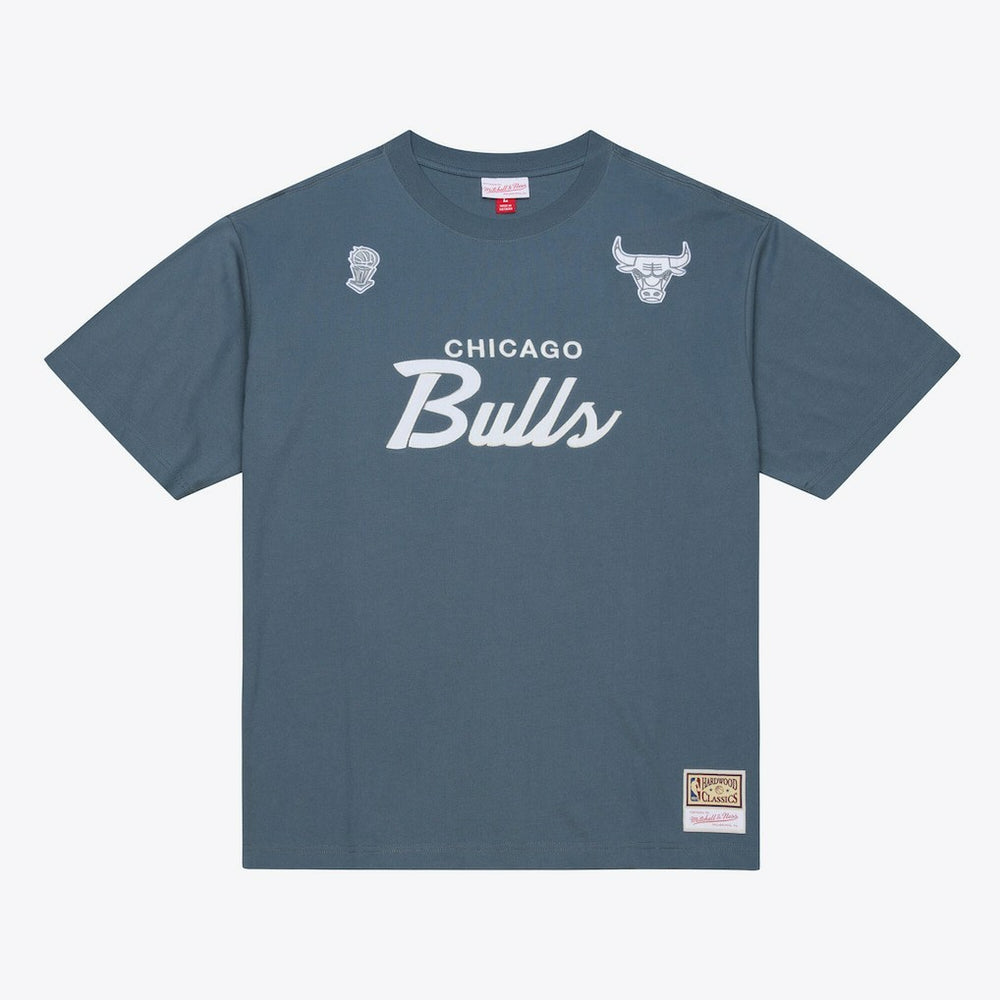 Chicago Bulls Thunderstorm T-Shirt sale - Blue | Mitchell & Ness on sale