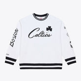 Boston Celtics Arctic Fleece Sweatshirt - White | Mitchell & Ness online