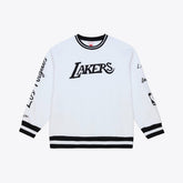 Los Angeles Lakers Arctic Fleece Sweatshirt - White | Mitchell & Ness cheap