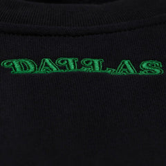Dallas Mavericks Women's Hardwood Classics Script Lightweight Sweatshirt sale - Black | Mitchell & Ness for sale