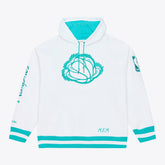 Memphis Grizzlies Artic Fleece Hoodie - White | Mitchell & Ness for sale
