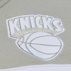 New York Knicks Thunderstorm Head Coach Quarter-Zip Jacket - Blue | Mitchell & Ness online