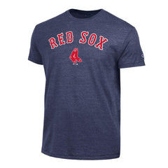 Boston Red Sox Champion Cooperstown Wordmark Lockup Tri-Blend T-Shirt - Navy