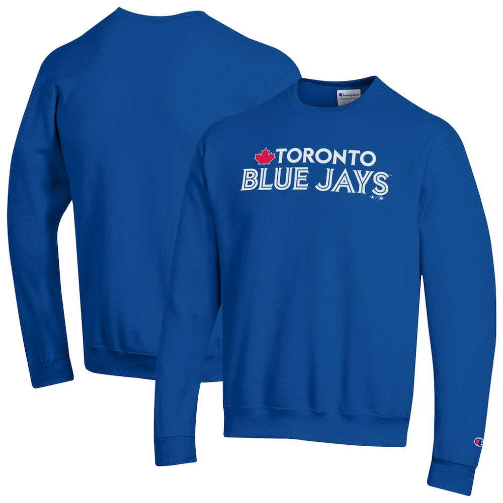 Toronto Blue Jays Champion Powerblend Wordmark Sweatshirt - Royal