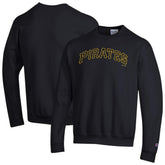 Pittsburgh Pirates Champion Powerblend Wordmark Sweatshirt - Black