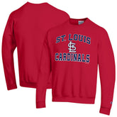 St. Louis Cardinals Champion Heart & Soul Powerblend Sweatshirt - Red