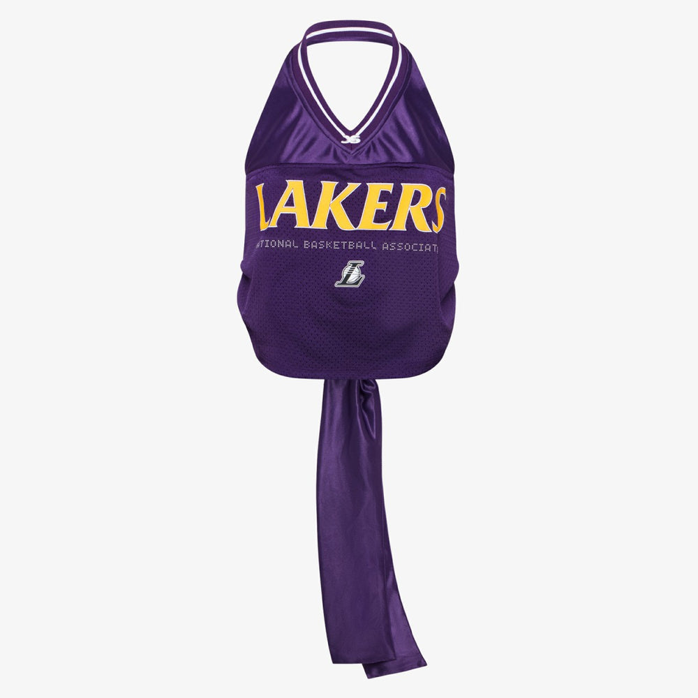 Los Angeles Lakers Off Season x NBA Women's Halter Top - Purple for sale