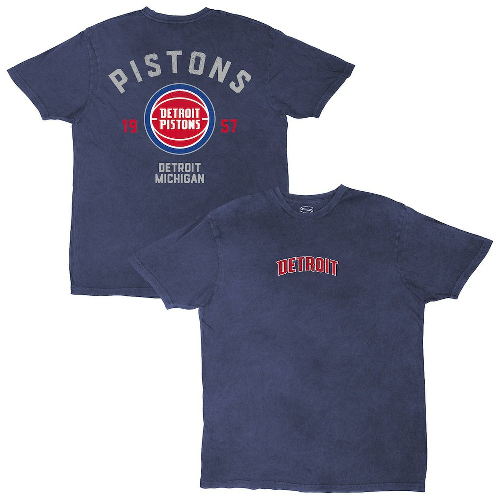 Detroit Pistons Stadium Essentials Unisex Get Back Vintage T-Shirt sale - Blue shop