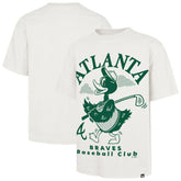 Atlanta Braves Strollin' Foundation T-Shirt - Cream | 47 brand