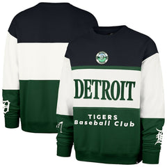 Detroit Tigers Tee Up Maximalist Fleece Sweatshirt - Green | 47 brand