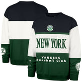 New York Yankees Tee Up Maximalist Fleece Sweatshirt - Green | 47 brand