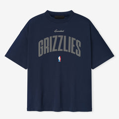 Memphis Grizzlies Fear of God x NBA Unisex 90s Fit T-Shirt - Navy sale